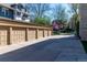 Multiple garages provide convenient parking options near the apartment, ensuring tenant parking at 1321 E 10Th Ave # 4, Denver, CO 80218
