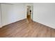 Bedroom featuring modern floors and neutral walls at 5966 S Winnipeg St, Aurora, CO 80015