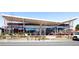High Point Creamery and Path Burger restaurant with modern architecture and outdoor seating at 181 S Monaco Pkwy, Denver, CO 80224