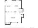 Detailed floor plan showcasing the layout of the second floor with dimensions of rooms and hallways at 2990 S Jay St, Denver, CO 80227
