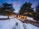 Driveway leading to a house with a mountain view at 10895 Pheasant Run, Littleton, CO 80125