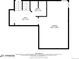 Floor plan showcasing the bath, hall and room dimensions at 10895 Pheasant Run, Littleton, CO 80125