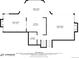 Floor plan featuring Gathering room, kitchen, dining area, living room and laundry layout at 10895 Pheasant Run, Littleton, CO 80125