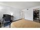 Cozy bedroom with desk area, closet and neutral color palette at 420 Zang St # 3-208, Lakewood, CO 80228