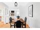Spacious dining area with hardwood floors and an open layout, perfect for entertaining at 1634 S King St, Denver, CO 80219