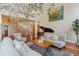 Comfortable living room showcasing hardwood floors, fireplace, and elegant decor at 2627 E Willamette Ln, Greenwood Village, CO 80121