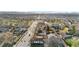 Beautiful aerial view of a neighborhood with city skyline views, mature trees, and well-maintained streets at 3073 S Elati St, Englewood, CO 80110