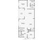 First floor plan with the foyer, living room, dining room, patio, and kitchen measurements at 6052 N Malta St, Aurora, CO 80019
