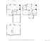 Floor plan showing layout of basement, first and second floors at 9610 S Dover Way, Littleton, CO 80127