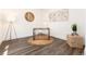 Well-lit home office with hard floors, perfect for remote work or studying at 9610 S Dover Way, Littleton, CO 80127