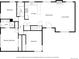 Floor plan showcasing the layout of the home, including bedrooms, bathrooms, kitchen, dining area, and living room at 417 S Pontiac Way, Denver, CO 80210