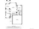 Detailed floor plan showcasing the layout of the first floor of the house at 22062 E Irish Dr, Aurora, CO 80016