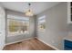 Eat in kitchen with large windows and a view of the outdoors at 22062 E Irish Dr, Aurora, CO 80016