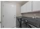 Laundry room with newer appliances and lots of storage at 22062 E Irish Dr, Aurora, CO 80016