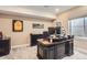 Office with a large desk and neutral decor at 2165 Summerlin Ln, Longmont, CO 80503
