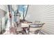 Outdoor deck features dining seating to enjoy the outdoors at 2266 S Kenton St, Aurora, CO 80014