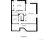 Floorplan view of basement with Gathering room, storage, bedroom, bath, and room at 2266 S Kenton St, Aurora, CO 80014