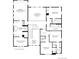 Second floor plan featuring a primary bedroom suite, three additional bedrooms, two bathrooms, and a laundry room at 6309 Cristobal Pt, Parker, CO 80134
