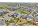 An aerial view reveals the layout of this expansive residential community at 5928 N Odessa St, Aurora, CO 80019