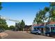 View of street with Historic South Gaylord banner and local businesses at 352 S Lafayette St # 204, Denver, CO 80209