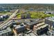 Scenic aerial view highlighting the location with a red 'R' marker, showing nearby highways and green spaces at 2960 Inca St # 308, Denver, CO 80202