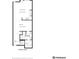 Detailed floor plan showcasing the layout, dimensions, and spatial relationships at 2960 Inca St # 308, Denver, CO 80202