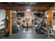 Well-equipped workout room with multiple treadmills, bikes and fitness equipment for a complete workout at 2960 Inca St # 308, Denver, CO 80202
