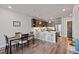 Open concept dining area adjacent to the kitchen at 20 Wilcox St # 312, Castle Rock, CO 80104