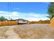 Spacious and private backyard featuring a large, fenced area and potential for landscaping or other outdoor features at 7380 Utica St, Westminster, CO 80030