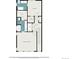 Second floor layout with primary bedroom, two baths, walk-in closets, and hall at 522 Meridian Ln, Superior, CO 80027