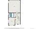 Detailed floor plan showcasing the layout of the bedroom, bathroom, and garage at 522 Meridian Ln, Superior, CO 80027