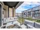 Cozy outdoor patio with comfortable seating overlooking manicured lawns at 522 Meridian Ln, Superior, CO 80027