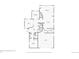 First floor plan featuring a living room, kitchen, office, and bedroom layout with dimensions at 10908 Oakshire Ave, Highlands Ranch, CO 80126