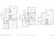 Detailed floor plan of the home showcasing multiple rooms and levels at 10908 Oakshire Ave, Highlands Ranch, CO 80126
