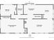 A detailed floor plan showcasing the layout of the home, including the kitchen, living room, bedrooms, and bathrooms at 345 Central Ave, Brighton, CO 80601