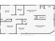 Basement floorplan showcasing the laundry room, office nook, finished basement areas and bathroom at 345 Central Ave, Brighton, CO 80601
