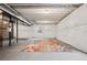 Spacious unfinished basement featuring an area rug with white wrapped walls and exposed ceiling at 9248 Salida St, Commerce City, CO 80022