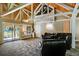 Clubhouse with seating area, neutral color scheme, and outdoor access to the balcony at 3035 Oneal Pkwy # 35T, Boulder, CO 80301