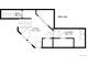 Floor plan showcasing the layout of the main level, including foyer, laundry, and hall dimensions at 32209 Blue Springs Dr, Evergreen, CO 80439