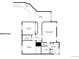 Upper level features 3 bedrooms, 2 baths, office and ample closet space for comfortable living at 32209 Blue Springs Dr, Evergreen, CO 80439