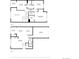 Two-story floor plan showcasing a living room, kitchen, bedrooms, balconies, and garage at 8944 Fox Dr, Denver, CO 80260