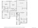 Second floor plan at 6922 W Walden Pl, Littleton, CO 80128