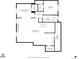 Basement floor plan featuring a recreation room, bedroom, bathroom, and wine room at 1641 S Corona St, Denver, CO 80210