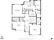 Detailed second floor plan showing the primary bedroom, bathrooms, and additional bedrooms at 1641 S Corona St, Denver, CO 80210