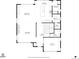 Detailed main floor plan showcasing the layout of the kitchen, living area, and study at 1641 S Corona St, Denver, CO 80210