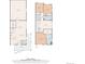 Detailed floorplan showcasing layout and dimensions of both levels at 21795 E 8Th Ave, Aurora, CO 80018