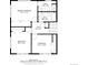 Layout of the upper floor, including the primary bedroom and two additional bedrooms at 6740 S Clarkson St, Centennial, CO 80122