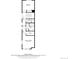 Floorplan showing a bedroom, baths, walk-in closet, and primary bedroom at 1318 Yates St, Denver, CO 80204