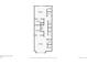 Floor plan featuring two bedrooms, two bathrooms, and convenient closet space at 852 Kalamath St, Denver, CO 80204