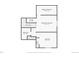 Basement floorplan featuring a bedroom, bathroom, storage, and utility area at 6211 Stable View St, Castle Pines, CO 80108